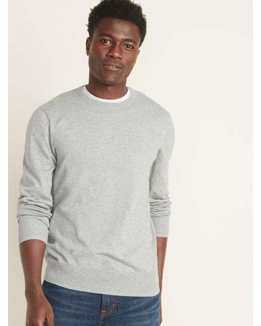 Men's Gray Crew Neck Sweater Flash Sales, 53% OFF | www.dick-dick.de