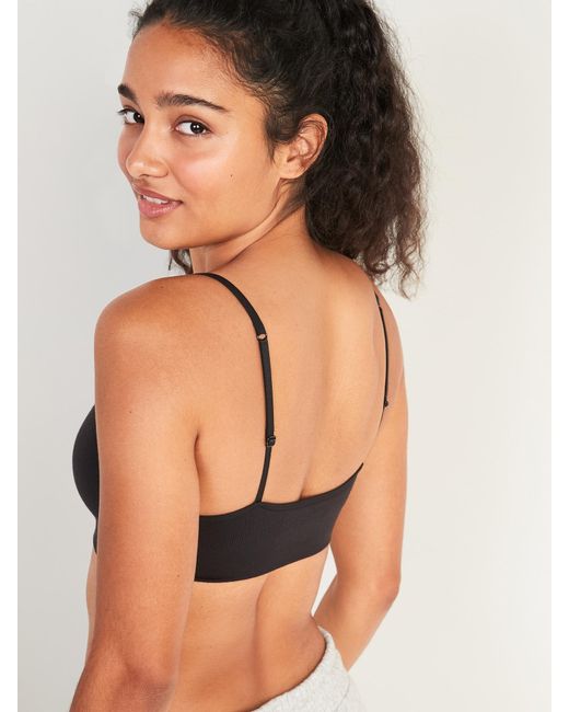 navy bralette top