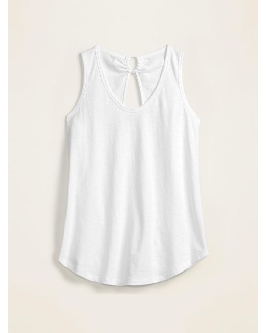 old navy white tank top