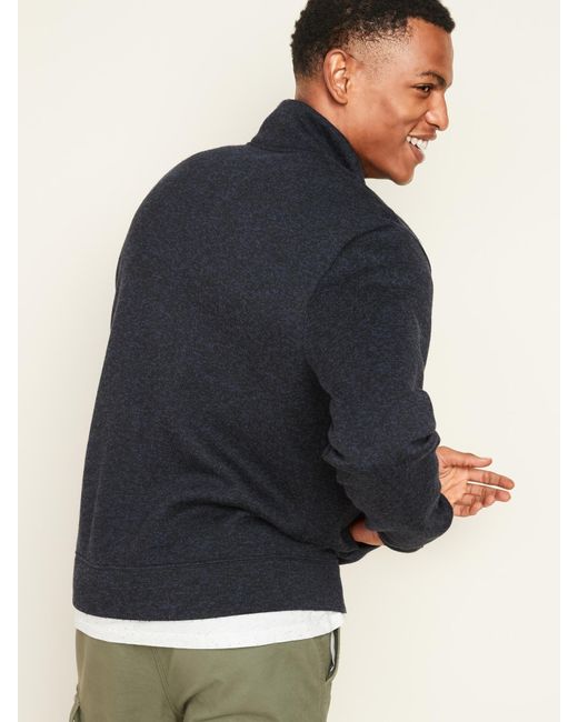 Download Old Navy Sweater-fleece Mock-neck Zip-front Sweatshirt in ...