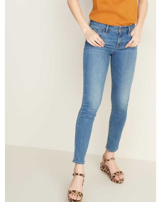 skinny jeans navy blue