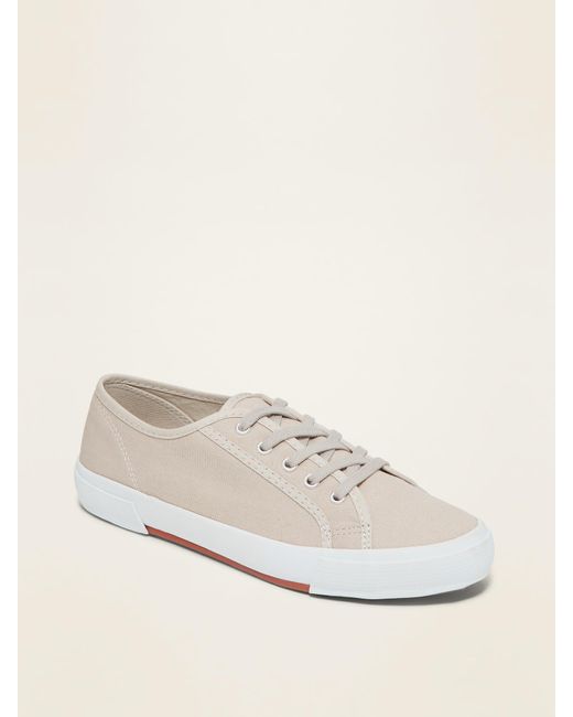 old navy canvas slip ons
