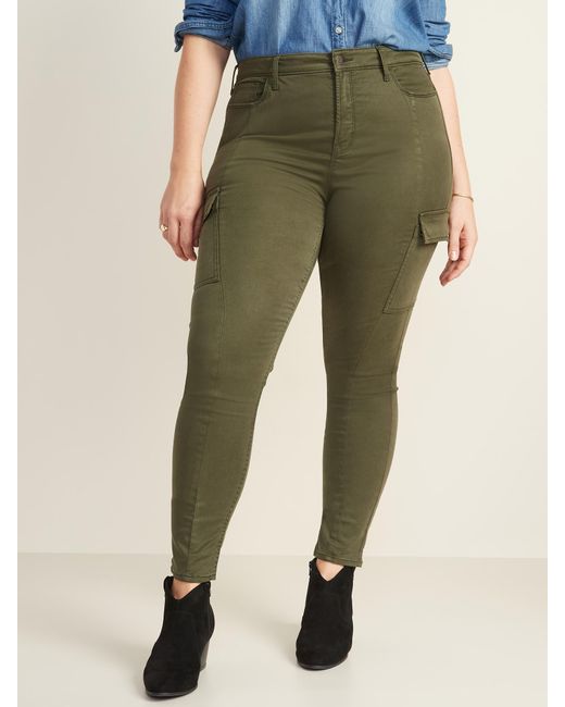 womens skinny cargo