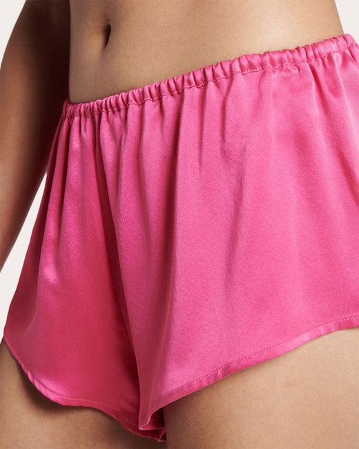 Asceno Pink Venice Pajama Shorts