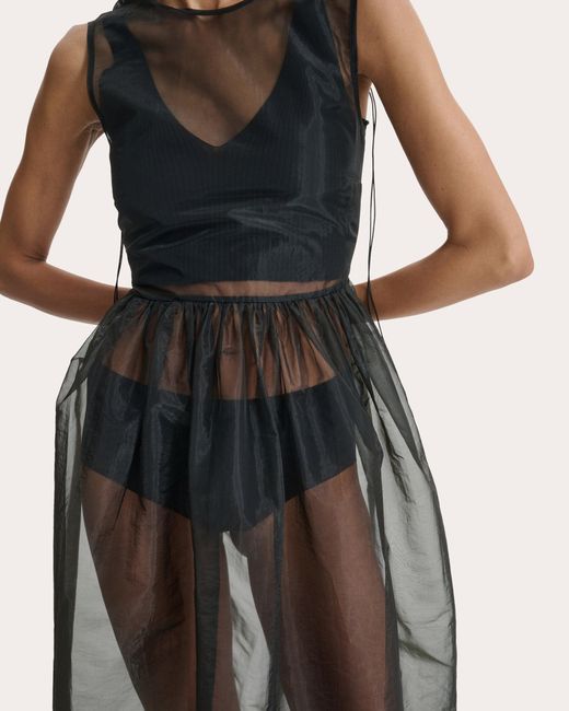 sheer liquid dress Liquid Gold Organza Kimono Robe, Sheer