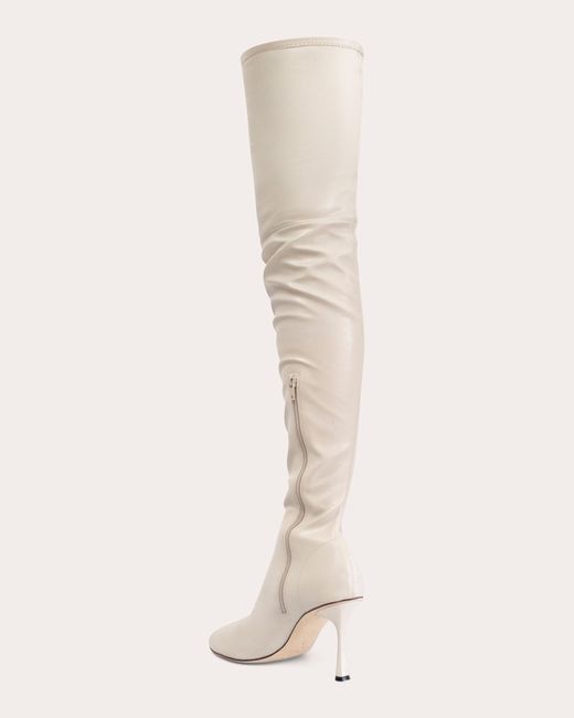 STUDIO AMELIA Natural Leather Spire Thigh-high 90 Boot