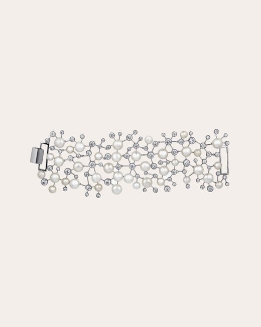 Anabela Chan Natural Pearl Constellation Bracelet