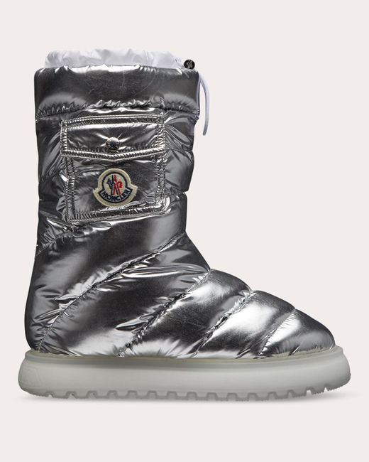 Moncler Brown Gaia Pocket Mid Snow Boot