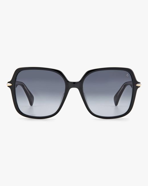 Rag & Bone Gray 55mm Gradient Square Sunglasses