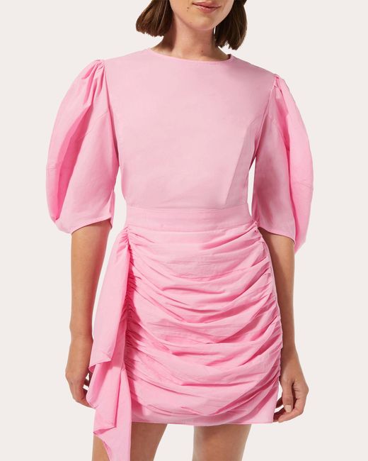 RHODE Pink Pia Mini Dress