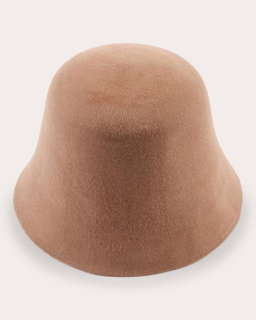 Eugenia Kim Natural Anaïs Wool Felt Bucket Hat