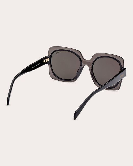 Emilio Pucci Brown Ep0199 Bi-layer Sunglasses