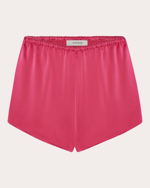Asceno Pink Venice Pajama Shorts