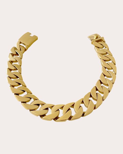 Anisa Sojka Metallic Chunky Chain Necklace