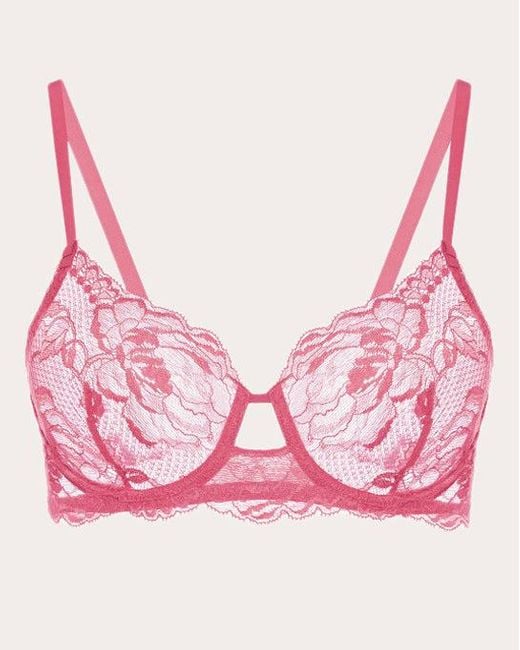 La Perla Pink Brigitta Lace Underwired Bra
