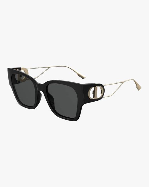 Dior Black 30 Montaigne Square Sunglasses