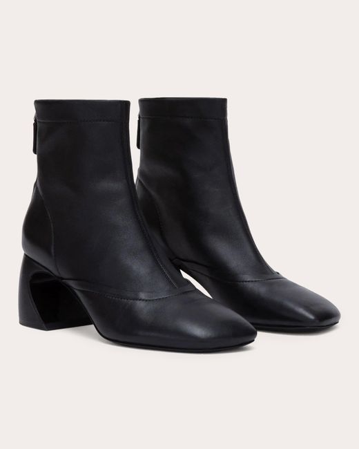3.1 Phillip Lim Black Id Leather Ankle Boot
