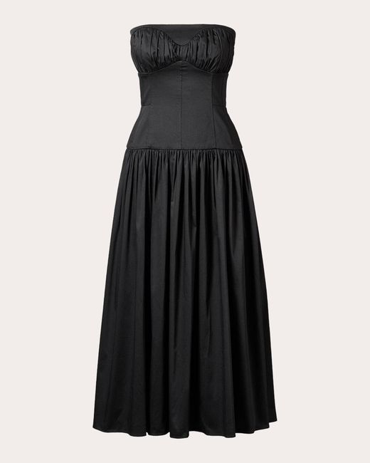 TOVE Black Lauryn Strapless Dress