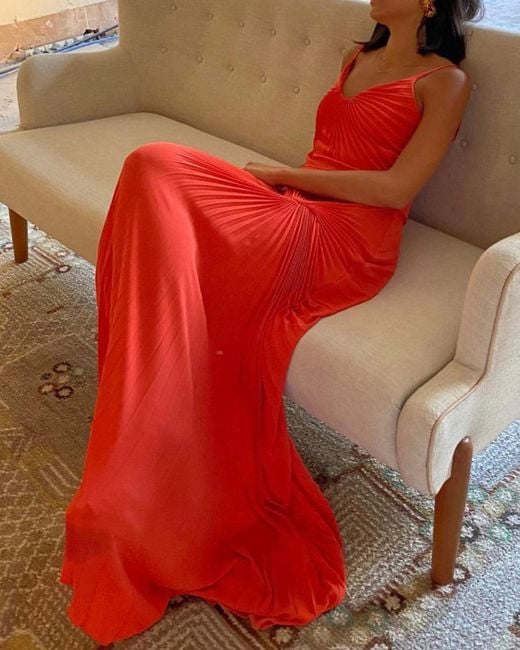 Georgia Hardinge Red Women's Dazed Maxi Dress