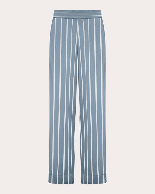 Asceno Blue London Pajama Pants