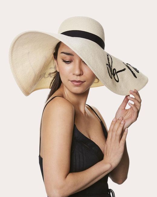 Eugenia Kim Natural Sunny Wide-brim Sun Hat