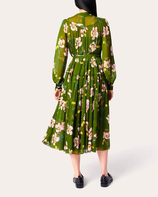 Diane von Furstenberg Green Women's Kent Dress