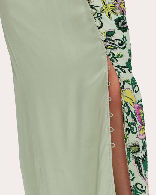 Diane von Furstenberg Green Hattie Dress