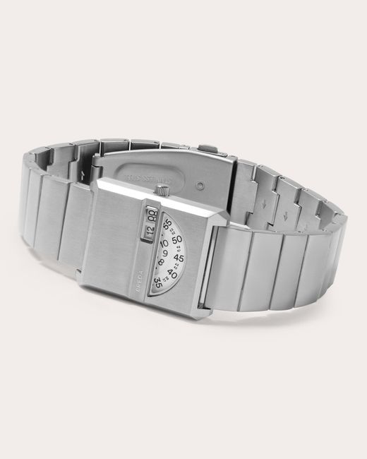 Breda Gray Stainless Steel Pulse Tandem Bracelet Watch
