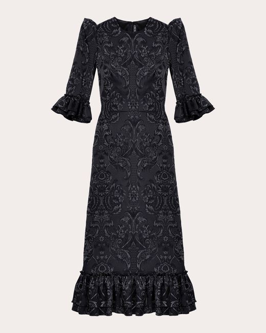 The Vampire's Wife Black The Falconetti Dress