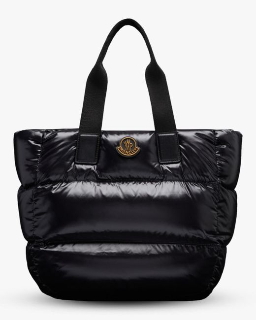 Moncler Synthetic Caradoc Puffer Tote Bag in Black | Lyst