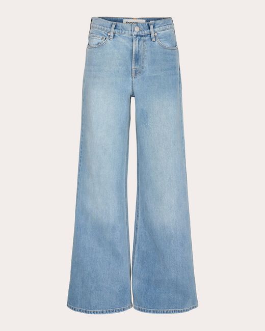 Tomorrow Blue Kersee Wide-leg Jeans