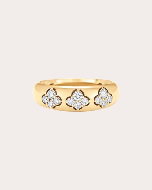 Sara Weinstock Natural Dujour Diamond Three-cluster Ring