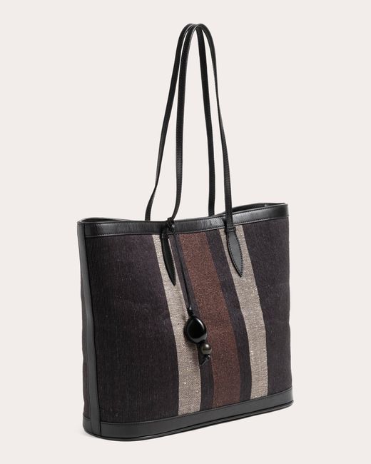 Hunting Season Black The Leather Fique Tote Bag