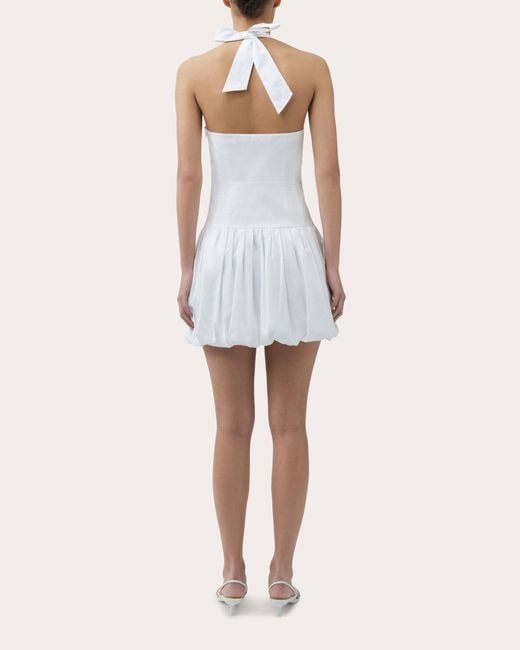 jonathan simkhai white dress Kolbi Lace-accented Pleated Maxi in Dry clean White Jonathan Simkhai Dresses for