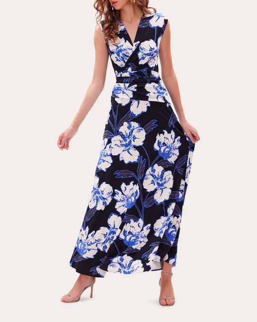 Diane von Furstenberg Blue Cammy Dress