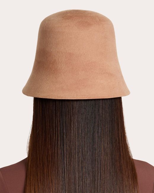 Eugenia Kim Natural Anaïs Wool Felt Bucket Hat
