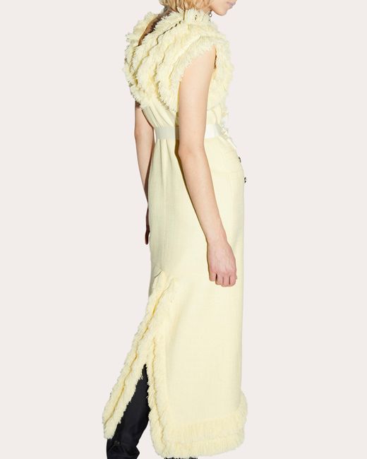 Huishan Zhang Metallic Arlo Tweed Dress