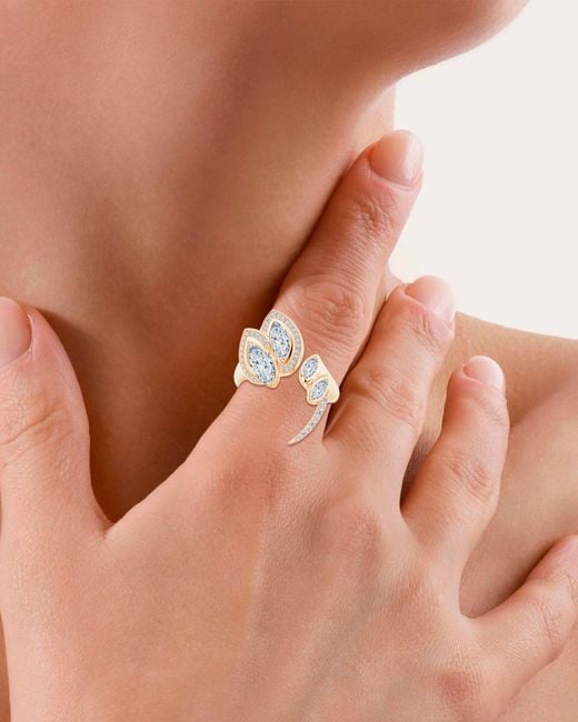 Natori Natural Sumi 14K Diamond Ring