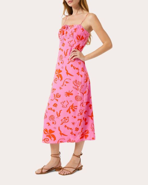 RHODE Pink Milo Dress