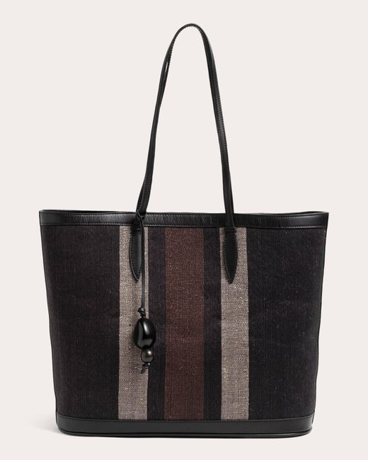 Hunting Season Black The Leather Fique Tote Bag
