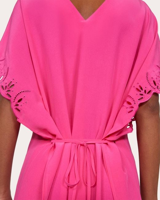 Rodebjer Pink Saturnus Maxi Dress