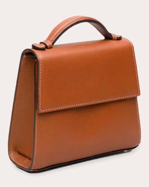 Hunting Season Brown The Leather Small Top-handle Bag