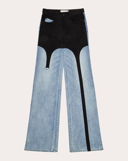 Hellessy Blue Jasper Garter Jeans
