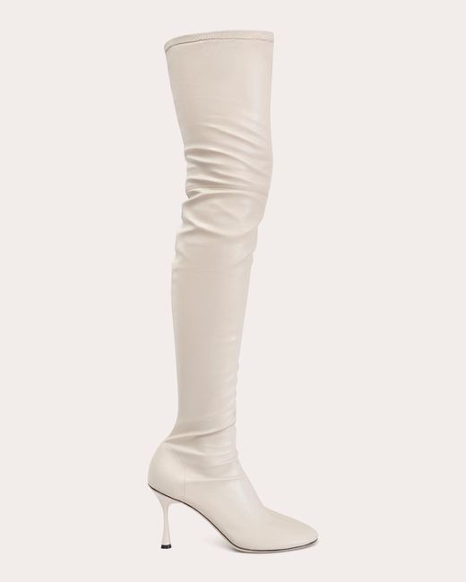 STUDIO AMELIA Natural Leather Spire Thigh-high 90 Boot