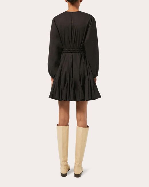 RHODE Black Ella Mini Dress