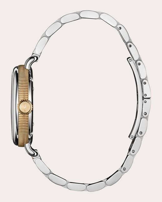 Shinola Metallic Birdy 34mm Two-tone Bracelet Watch