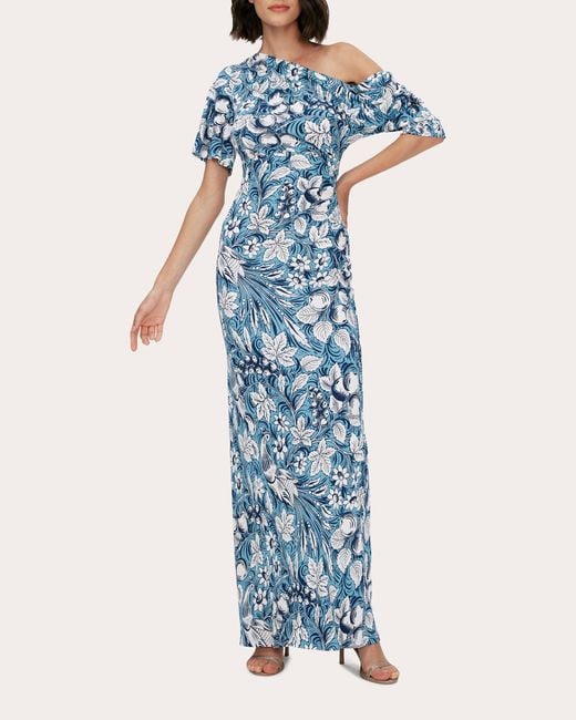 Diane von Furstenberg Blue Wittrock Dress