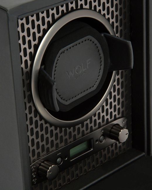 Wolf Black Axis Single Watch Winder