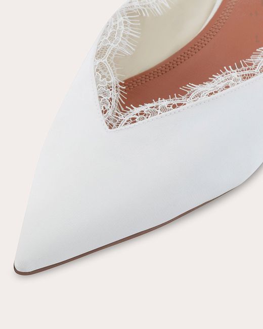 Neous Natural Irena Lace Slingback Mule