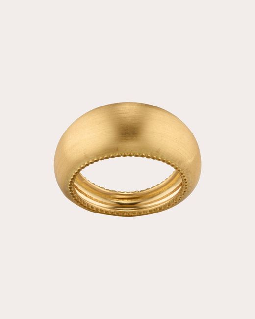 Elizabeth Moore Metallic 18K Infinity Bubble Ring